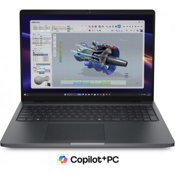 Dell Pro Precision 5 16 PW51626 6216V portátil de 16 pulgadas WUXGA, Intel Core Ultra 7 366H, 32 GB RAM, 1 TB SSD, Windows 11 Pro