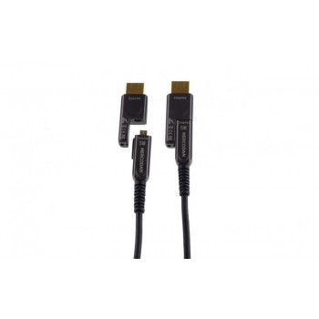 Mercodan 581670017 cable HDMI de fibra óptica, 30 m