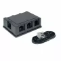 S/CONN maximum connectivity distribuidor ISDN de 6 vías, set con cable de conexión de 3,0 m, 71400-6SET