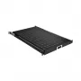EFB Elektronik 691651ATS.12 bandeja extraíble para rack de 19″ 1U, negro intenso RAL 9005
