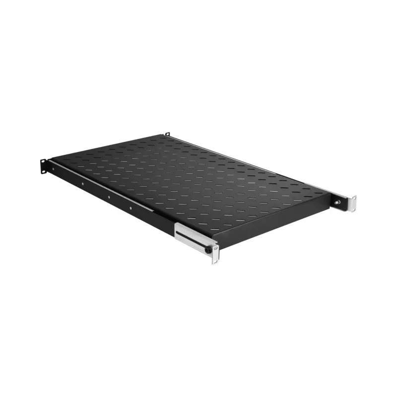 EFB Elektronik 691651ATS.12 bandeja extraíble para rack de 19″ 1U, negro intenso RAL 9005