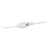 LogiLink CQX061S alargador de cable de conexión Cat.6A Premium, 3 m, blanco