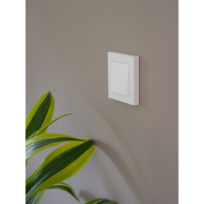 Osram Smart+ interruptor de pared de 1 módulo, Matter, blanco