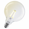 Osram SMART+ MATTER Filament Dimmable Classic Globe 827 bombilla inteligente de filamento, E27, 6 W, blanco cálido, Wi-Fi
