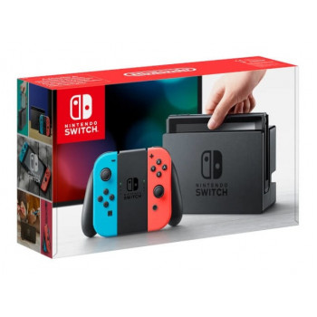 Nintendo Switch V2 NSH006 consola de juegos, roja y azul