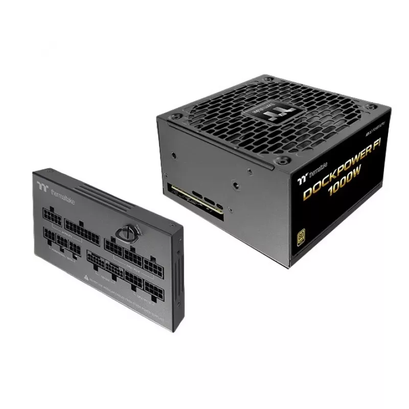 Thermaltake Dockpower FI 1000W fuente de alimentación, 80 PLUS Gold, modular, negra