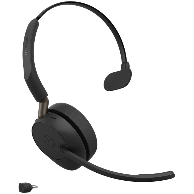 Jabra Evolve3 65 Mono auricular con micrófono, Link 390C, 36599-899-899