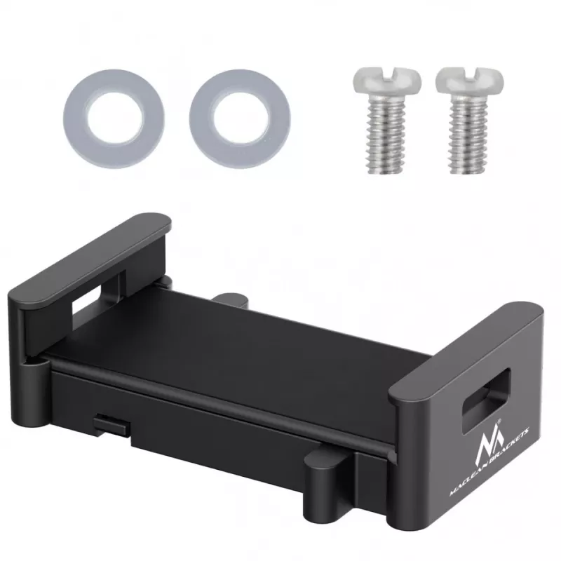 Maclean MC-991 soporte para tablet con anclaje VESA, 4,7–15 pulgadas, negro