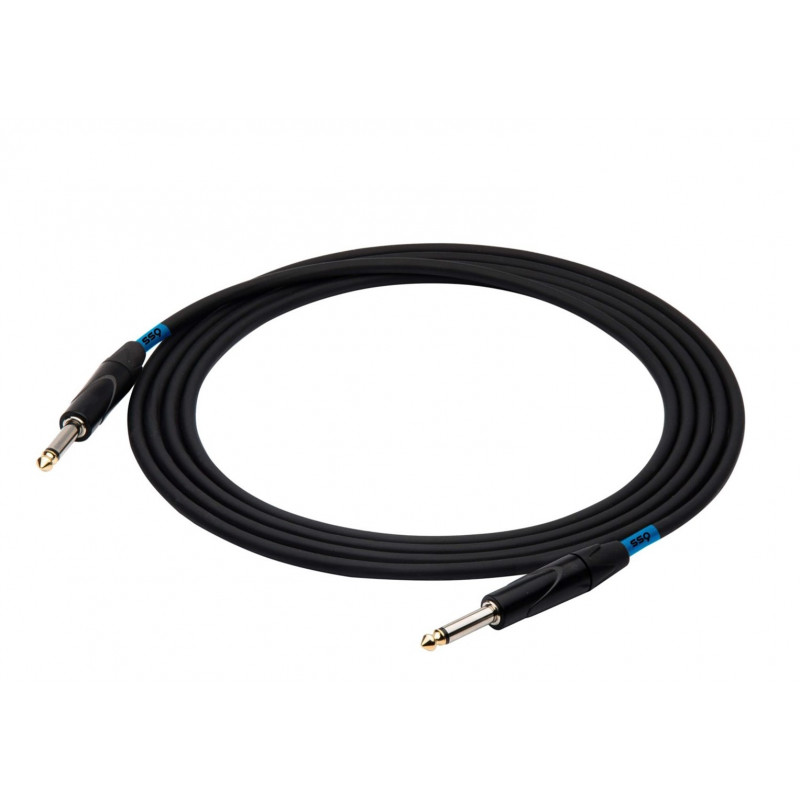 SSQ JMPJMP6 SS-1450 cable jack mono – jack mono, 6 m, negro