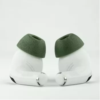 Comply MAX almohadillas para Apple AirPods Pro de 1.ª y 2.ª generación, Electric Pine, talla L