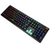 Marvo KG917 teclado mecánico para juegos, distribución US, RGB, interruptores Jixian Blue, USB, negro