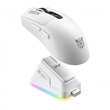 ONIKUMA DM10 ratón inalámbrico para juegos, blanco