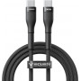 Veger CC03 cable USB-C a USB-C, PD 48 V 5 A 240 W, 1,5 m, negro