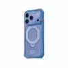 Skinarma Saturn Skin000483 funda con MagSafe y RotatingKick Stand para iPhone 18 Pro / 17 Pro, azul