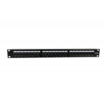Lanview LVR-CAT6A-UTP-LSA Cat6a 1U panel de conexión de 24 puertos