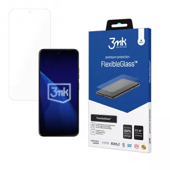 3mk FlexibleGlass protector de pantalla de cristal híbrido para Motorola Moto G87, transparente