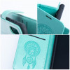 OEM funda tipo libro Mezzo Book para Samsung S20 FE / S20 FE 5G, diseño atrapasueños, verde