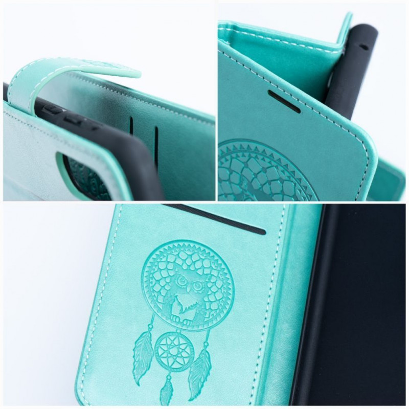 OEM funda tipo libro Mezzo Book para Samsung S20 FE / S20 FE 5G, diseño atrapasueños, verde