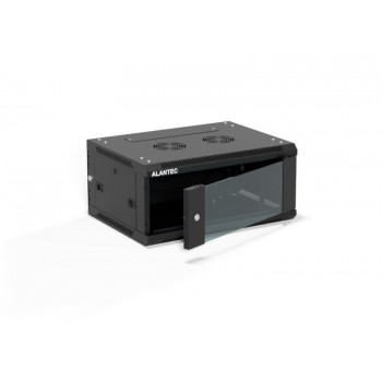 Alantec SW-4U-600-450-01-CF armario mural para servidores de 19 pulgadas 4U, 600x450, negro, montaje propio (Flat Pack)