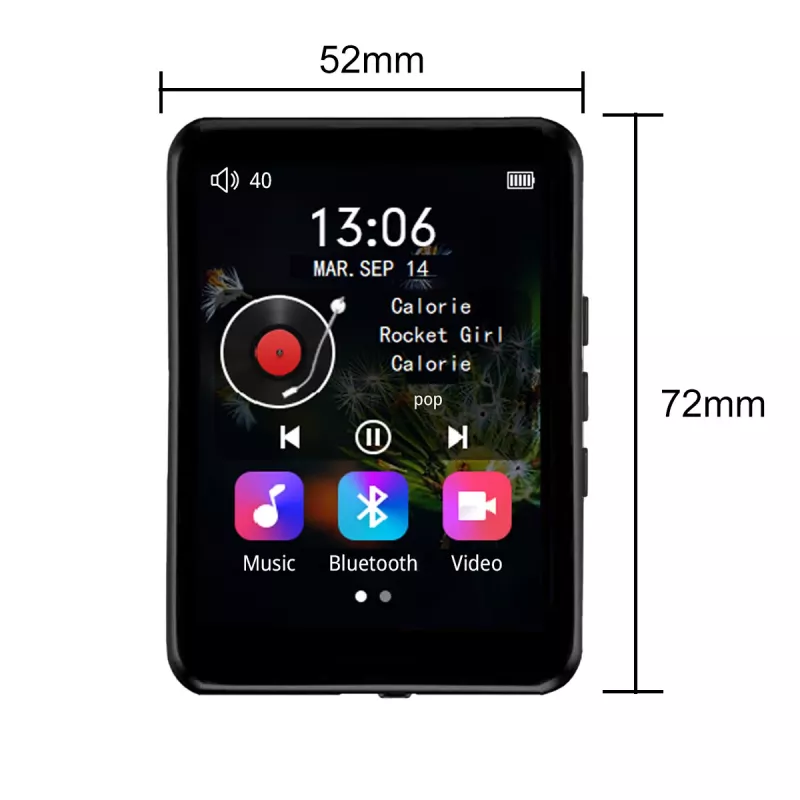 Zenwire Vibe P1 reproductor MP3/MP4 portátil