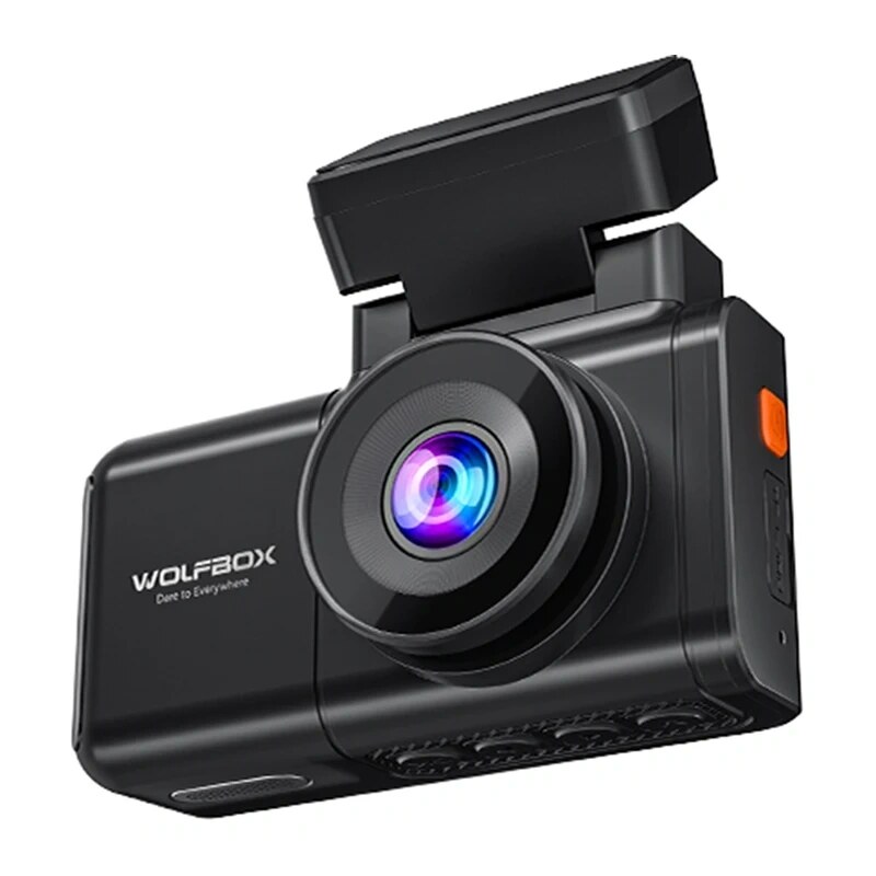 WOLFBOX X3 cámara para coche, delantera 2,5K + trasera 1080p, Wi-Fi, 64 GB