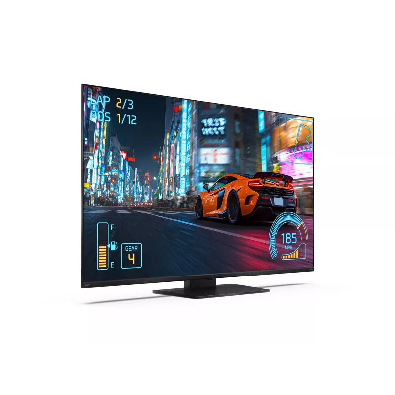 Sharp 55JR7265E televisor, 55 pulgadas (139 cm), 4K Ultra HD QLED, Google TV