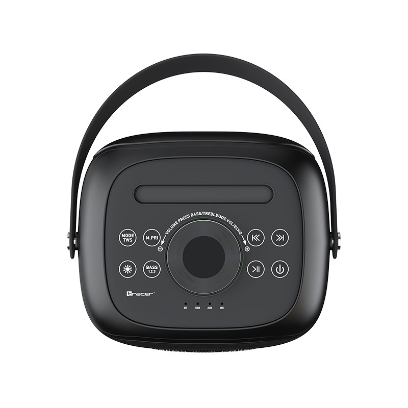 Tracer 47875 Poweraudio CRYSTAL 60 BT TWS altavoz portátil, 60 W