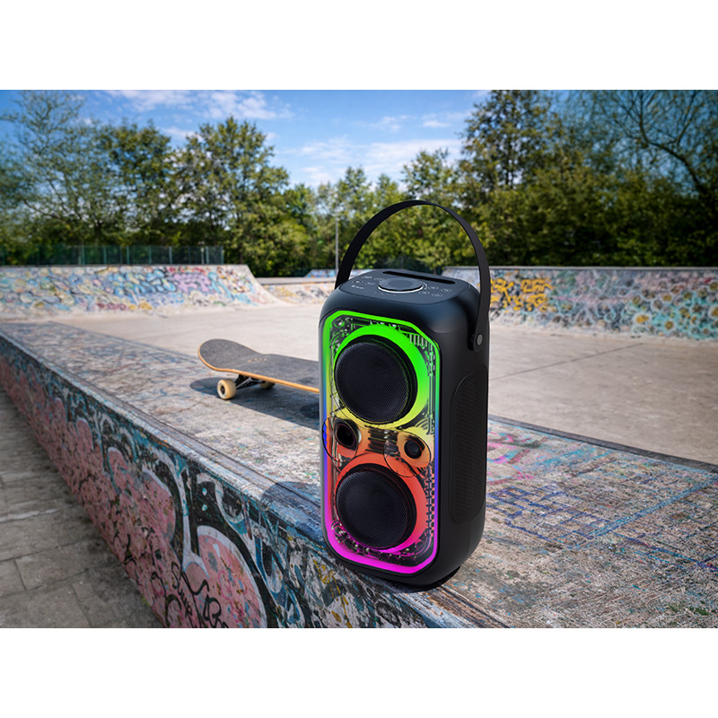 Tracer 47875 Poweraudio CRYSTAL 60 BT TWS altavoz portátil, 60 W