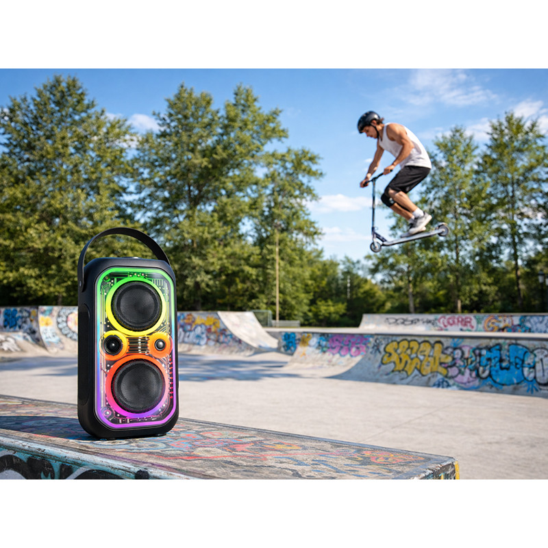 Tracer 47875 Poweraudio CRYSTAL 60 BT TWS altavoz portátil, 60 W