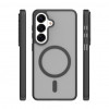 iLike Mag Matt funda para Samsung Galaxy A16 4G / A16 5G / A17 4G / A17 5G con orificio grande para la cámara, negra