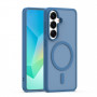 iLike Mag Matt funda para Samsung Galaxy A16 4G / A16 5G / A17 4G / A17 5G con orificio grande para la cámara, azul oscuro