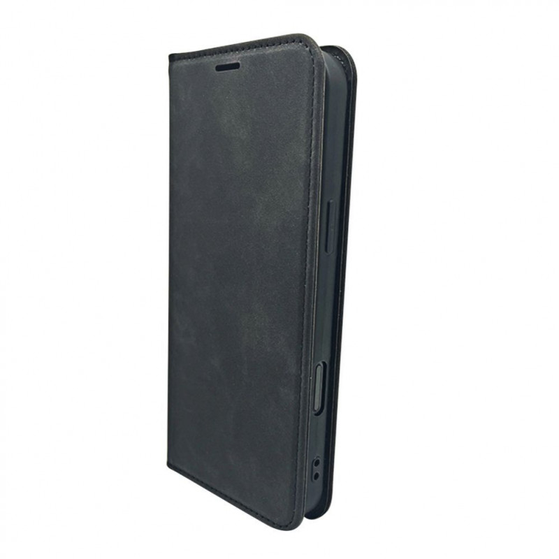 TFO Smart Suede funda para iPhone 17 Pro Max 6,9 / iPhone 18 Pro Max 6,9, negra