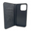 TFO Smart Suede funda para iPhone 17 Pro Max 6,9 / iPhone 18 Pro Max 6,9, negra