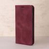 TFO Smart Suede funda para iPhone 17 Pro 6,3 / iPhone 18 Pro 6,3, granate