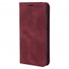 TFO Smart Suede funda para iPhone 17 Pro Max 6,9 / iPhone 18 Pro Max 6,9, granate