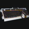 Marvo CM303 CZ kit de teclado, auriculares y ratón, plata