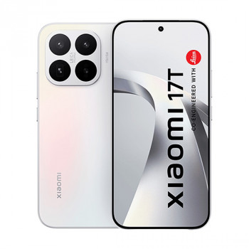 Xiaomi 17T 5G teléfono inteligente, Dual SIM, 12 GB RAM, 256 GB, blanco