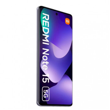 Xiaomi Redmi Note 15 5G smartphone, Dual SIM, 12 GB + 512 GB, morado niebla