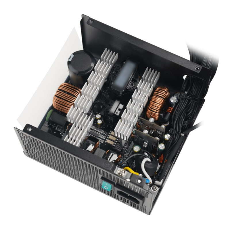 DeepCool PL750D R-PL750D-FC0B-EU fuente de alimentación, 750 W, ATX de 20+4 pines, negra
