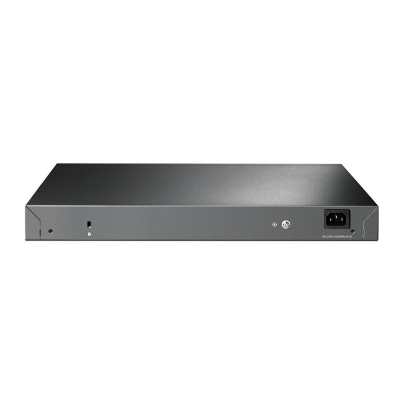 TP-Link JetStream TL-SG3452P switch de red gestionable L2/L3 Gigabit Ethernet con PoE, 1U, negro