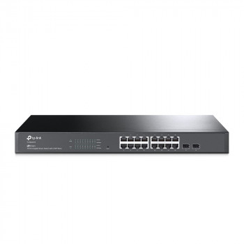 TP-Link JetStream TL-SG2218 switch de red gestionable L2/L2+ Gigabit Ethernet, 1U, negro