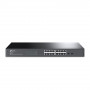TP-Link JetStream TL-SG2218 switch de red gestionable L2/L2+ Gigabit Ethernet, 1U, negro