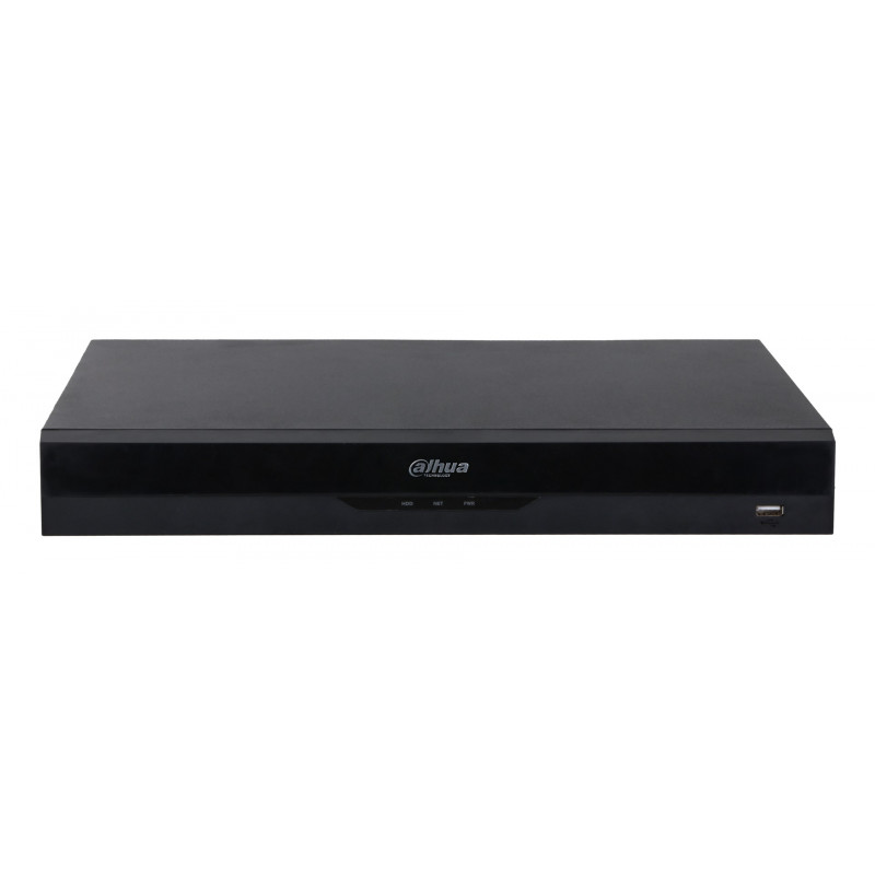 Dahua NVR5232-16P-EI2 grabador de vídeo en red IP, 32 canales, 16 PoE, WizSense