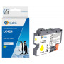 G&G cartucho de tinta para Brother 424 LC-424Y, amarillo, compatible