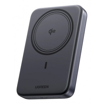 Ugreen PB761 batería externa 10000 mAh, Qi2 30 W MagSafe, USB-C, negra