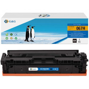 G&G tóner para Canon 067H 5106C002, XL, 3130 páginas, negro, compatible