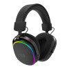 Auriculares gaming inalámbricos over-ear Redragon FURY WRS H831, con micrófono, negros