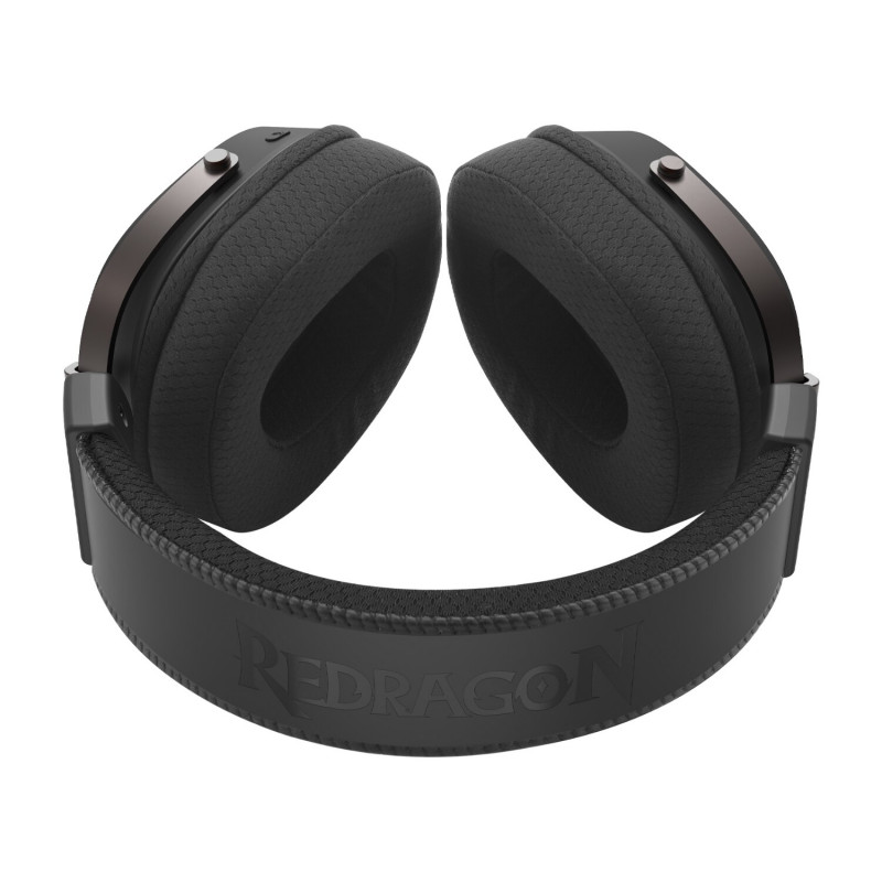 Auriculares gaming inalámbricos over-ear Redragon FURY WRS H831, con micrófono, negros