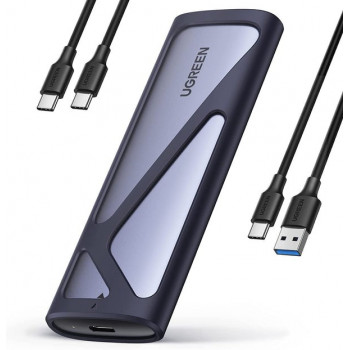 Ugreen CM400 90264 carcasa para SSD M.2, USB 3.2 Gen 2, gris
