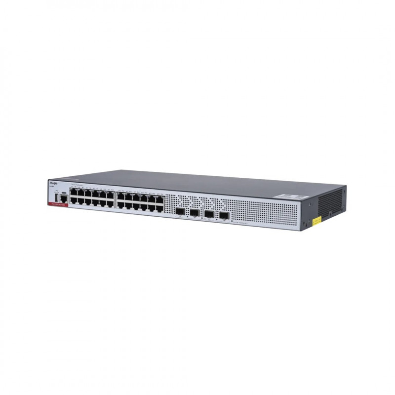 Ruijie RG-CS83-24GT4XS switch, 24 puertos + 4x SFP+